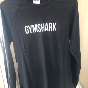 Gymshark slim fit long sleeve workout shirt